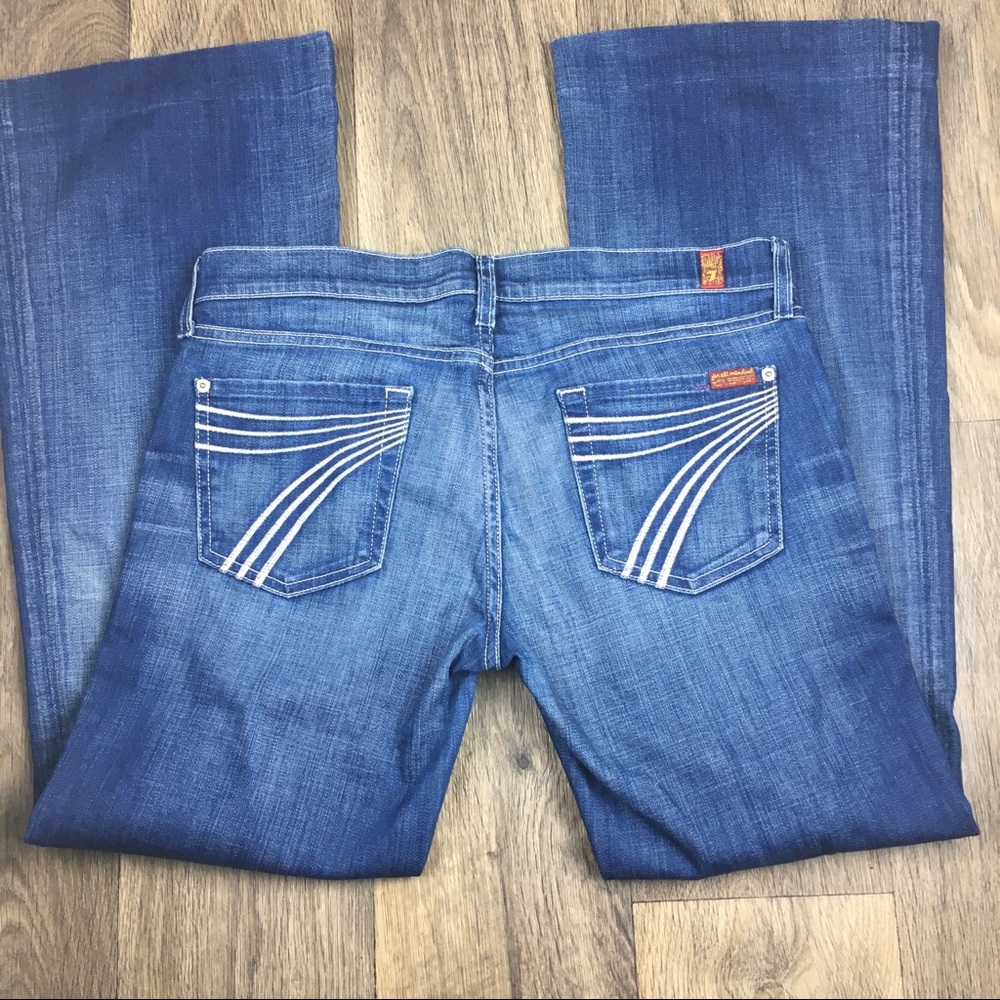 7 For All Mankind Dojo Flare Jeans